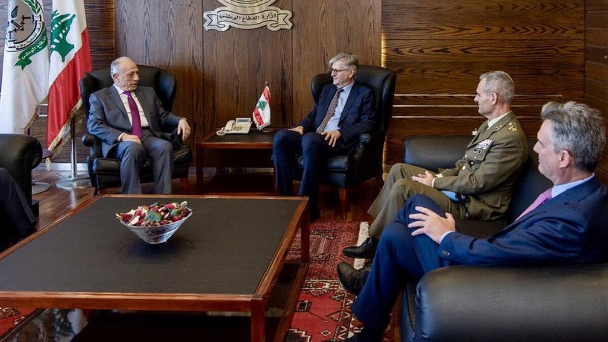 Jean-Pierre Lacroix meets with high-level representatives.