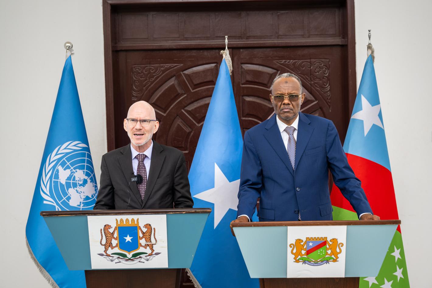 In Baidoa, top UN official discusses South West State issues and national priorities - 25 Aug. 2025