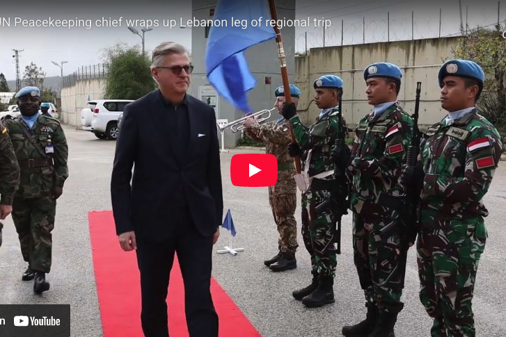 UN Peacekeeping chief wraps up Lebanon leg of regional trip